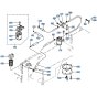 Fuel Tank Assembly for Kubota R510 Loader