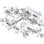 Axle (Rear) Assembly for Kubota R510 Loader