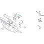 Brake Pedal Assembly for Kubota R520 Loader