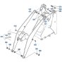Shovel Arm Assembly for Kubota R520 Loader