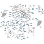 Bonnet Assembly for Kubota R530 Loader