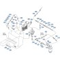 Fuel System Assembly for Kubota R530 Loader