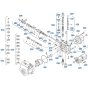 Pump Assembly -1 for Kubota R530 Loader