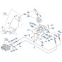 Control Lever Assembly for Kubota R530 Loader