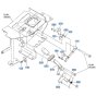 Control Lever Assembly -1 for Kubota R530 Loader