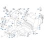Fuel Tank Assembly for Kubota R540 Loader