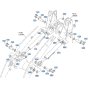 Lift Cylinder Assembly for Kubota R540 Loader
