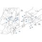 Steering Cylinder Assembly for Kubota R540 Loader
