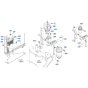 Fuel Filter Assembly for Kubota R630 Loader