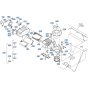 Air Conditioner Assembly for Kubota R630 Loader