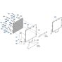 Condenser Assembly for Kubota R630 Loader