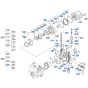 Pump Assembly -1 for Kubota R630 Loader