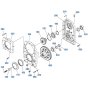 Differential (Rear) Assembly for Kubota R630 Loader