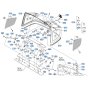 Bonnet Assembly for Kubota R640 Loader