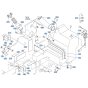 Fuel Tank Assembly for Kubota R640 Loader