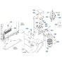 Fuel Filter Assembly for Kubota R640 Loader