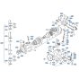 Motor Assembly for Kubota R640 Loader
