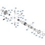 Differential Axle (Rear) Assembly for Kubota R640 Loader