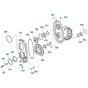 Differential (Rear) Assembly for Kubota R640 Loader