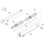 Bucket Cylinder Assembly for Kubota R640 Loader
