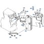 Muffler Assembly for Kubota SX700 Tiller