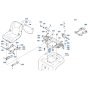 Kubota U10-5 Seat Assembly