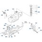 Fuel Tank Assembly for Kubota