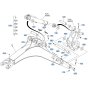 Boom Assembly for Kubota U17-5 Mini Excavator