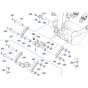 Bucket Link Assembly for Kubota U17-5 Mini Excavator