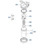 Seperator Assembly for Kubota U17-5 Mini Excavator