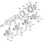 Main Bearing Case Assembly for Kubota V2203-M-E2B Engine
