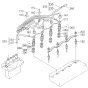 Nozzle Holder Assembly for Kubota V3300-E2B Engine
