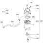 Fuel Filter Assembly for Kubota V3300-E2B Engine