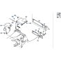 Discharge Guard Assembly for Kubota W5021-PC Mower