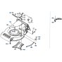 Deck Assembly for Kubota W5021-PCC Mower