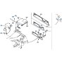 Discharge Guard Assembly for Kubota W5021-PCC Mower