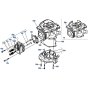 Crankcase Cover Assembly for Kubota W5021-PCC Mower