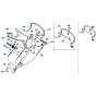 Throttle Assembly for Kubota W5021-SCC Mower