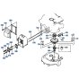 Camshaft Assembly for Kubota W5021-SCC Mower