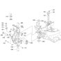 Kingpost Assembly for Kubota KX36-3