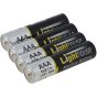 Alkaline Batteries AAA LR03 1120mAh Pack of 4 by Lighthouse - LR03
