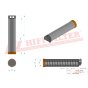 Inner Air Filter for Bomag BW100 AD-5 Roller