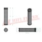 Inner Air Filter for Bobcat E 55 W Excavator - OEM No. 32/917302