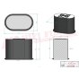 Outer Air Filter for Thwaites MACH 2053 - OEM No. P 60-8533