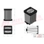 Air Filter for Bobcat S 550 Skid Steer - OEM No. 1200499701