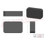 Air Filter, Foam 165 x 118mm fits Honda GX270 GX390 - 17211-899-000
