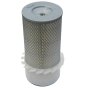 Air Filter with Fins fits Ammann, Benford, Bobcat, Case
