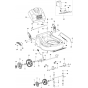 Mower Deck for Husqvarna LC 141Li