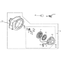 Starter Sub Assembly for Loncin