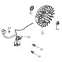 Flywheel Ignition Assembly for Loncin LC25ZB21-1.7Q Pump
